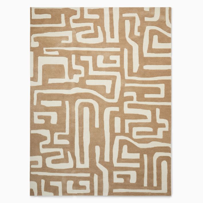 mid century modern rug ideas